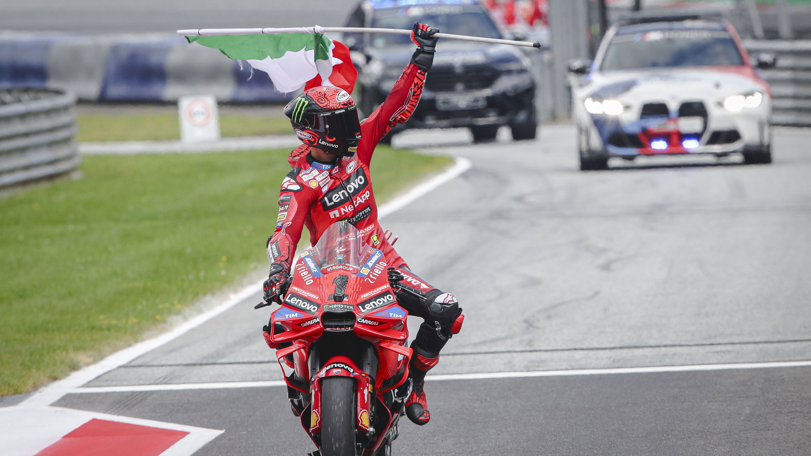 Francesco Bagnaia, 2024 MotoGP Austrian Grand Prix. Credit: Gold and Goose.