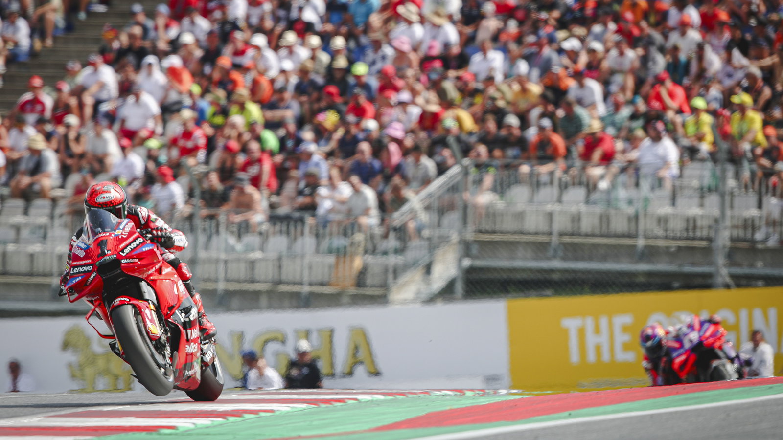 Francesco Bagnaia, Jorge Martin, 2024 MotoGP Austrian Grand Prix. Credit: Gold and Goose.