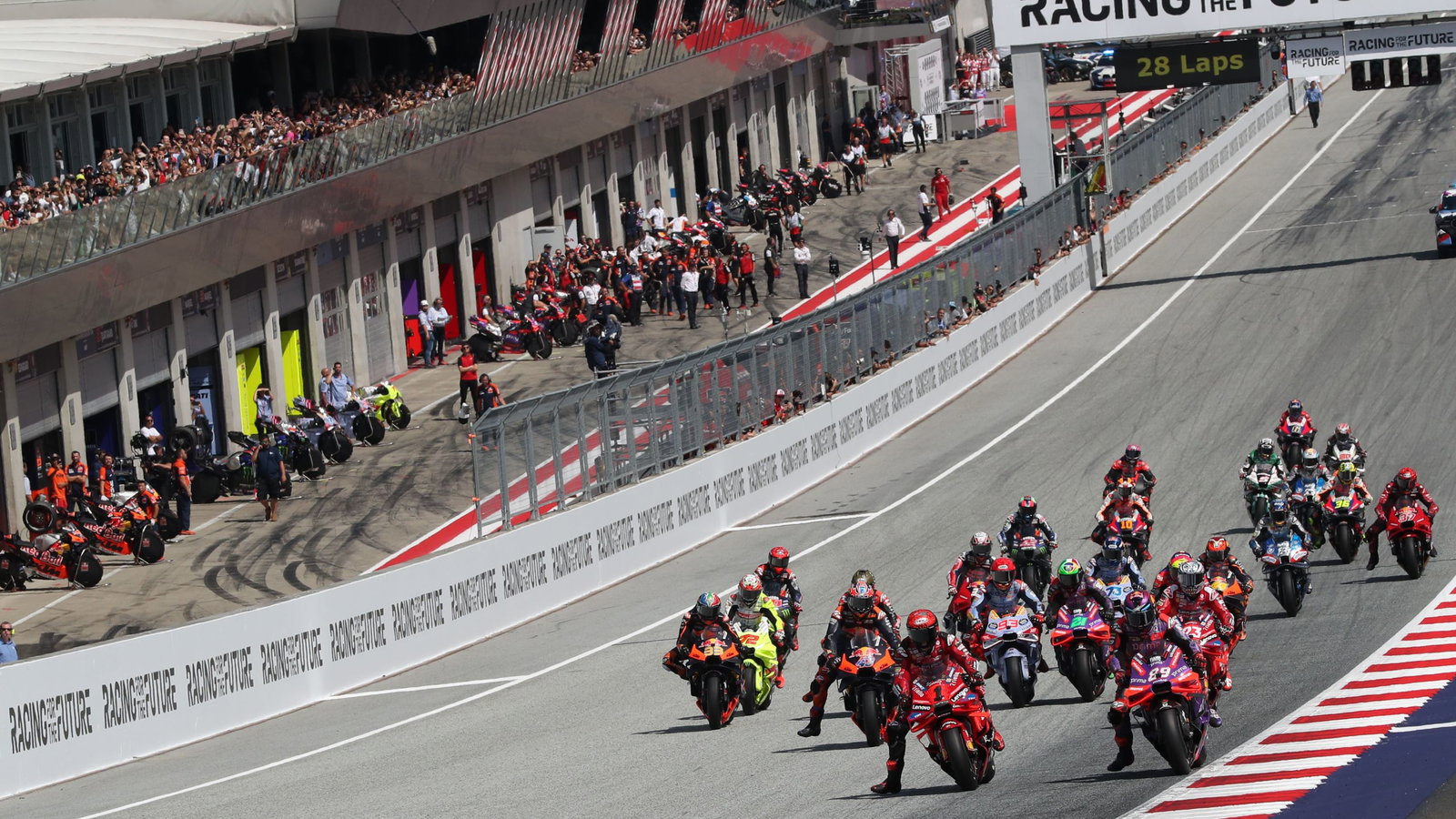 Start, 2024 Austrian MotoGP