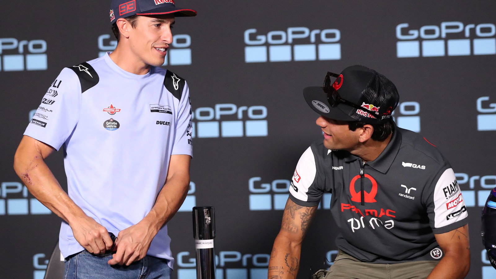 Marc Marquez, Jorge Martin, 2024 Aragon MotoGP