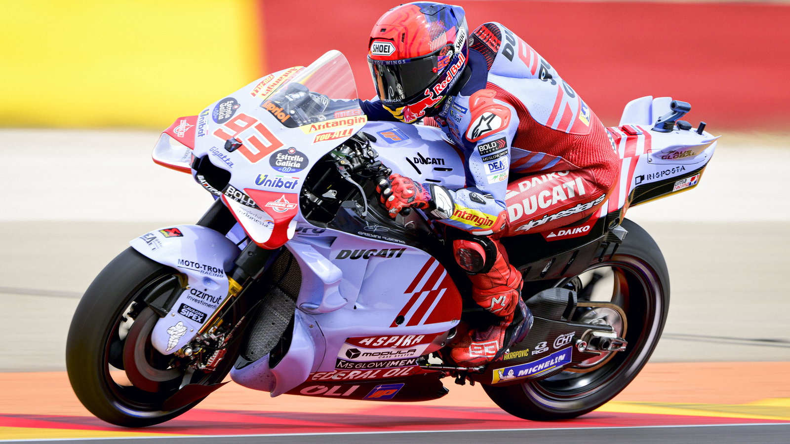 Marc Marquez, 2024 MotoGP Aragon Grand Prix. - Gold and Goose