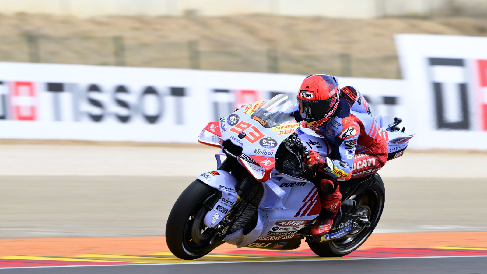 Marc Marquez, 2024 MotoGP Aragon Grand Prix. - Gold and Goose