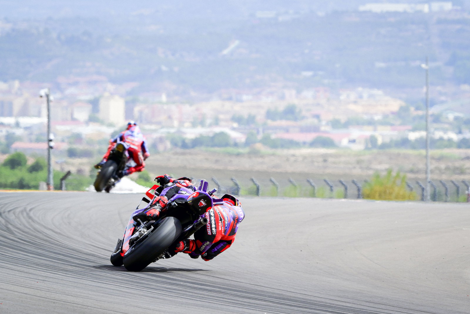 Jorge Martin, 2024 MotoGP Aragon Grand Prix. - Gold and Goose.