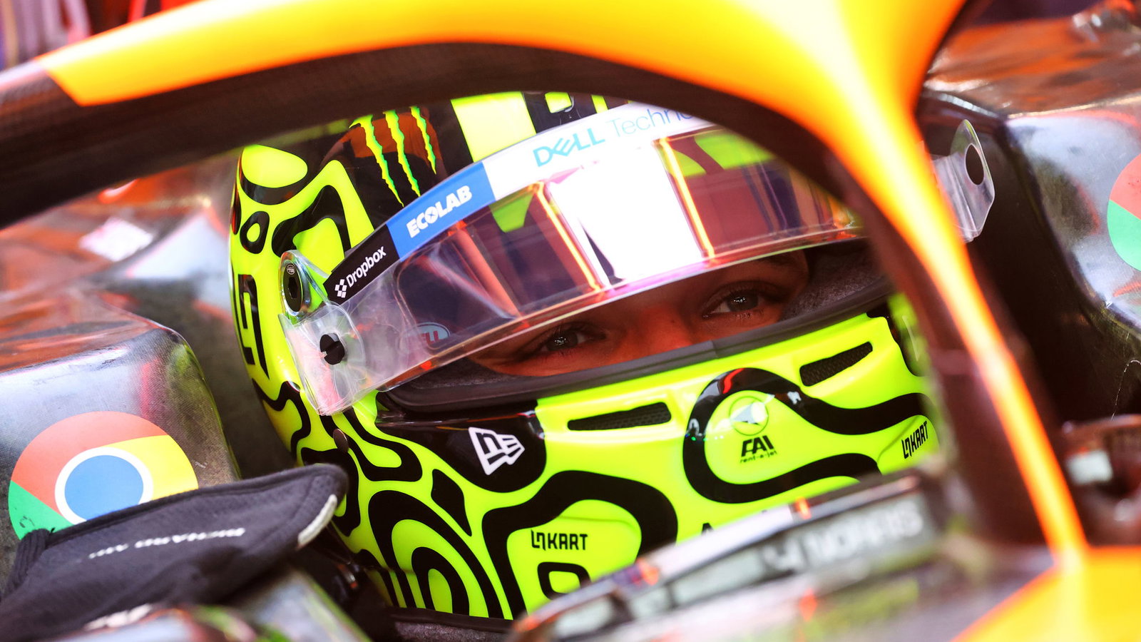 Lando Norris at the Dutch Grand Prix