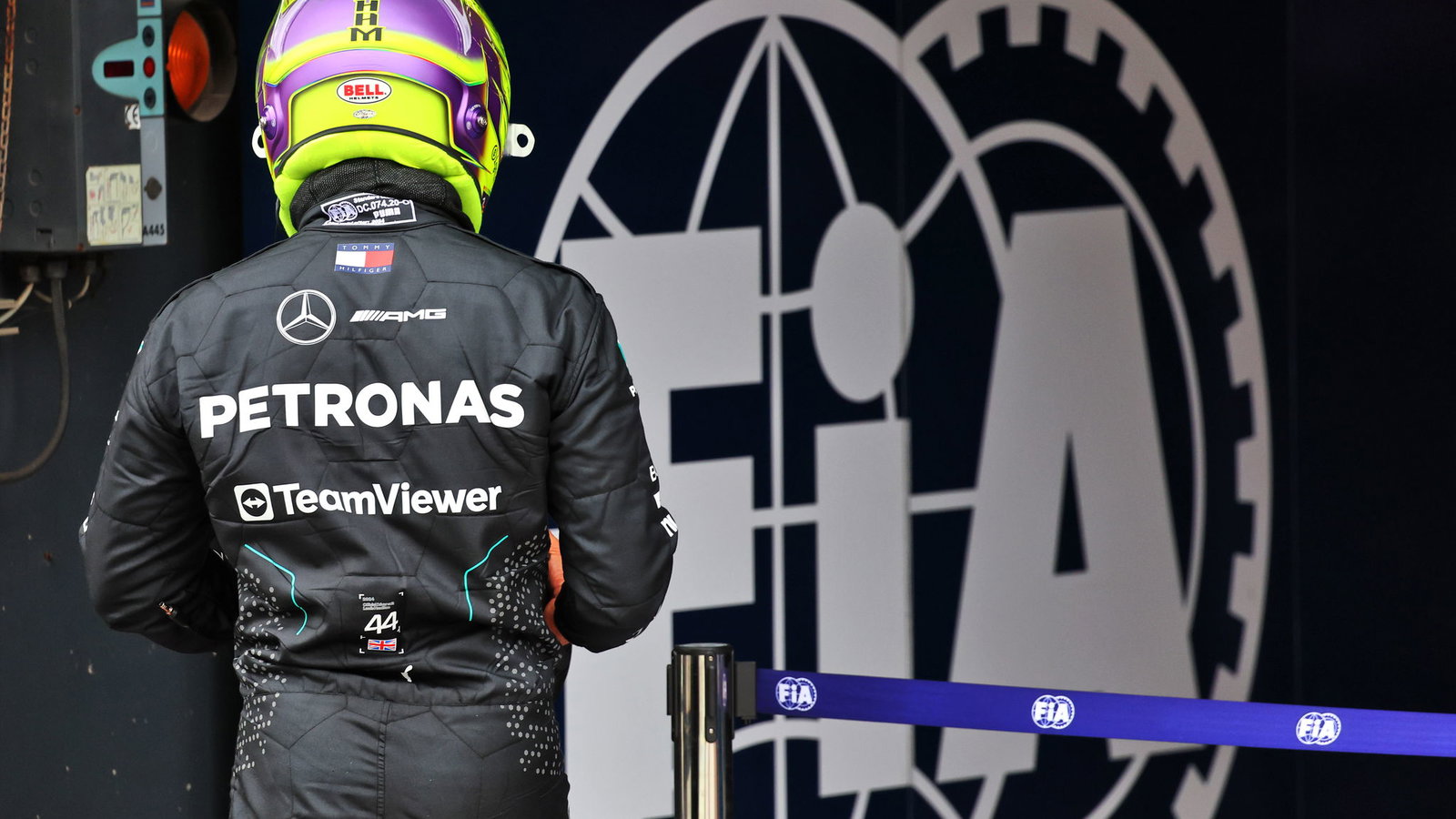 Lewis Hamilton at the Dutch Grand Prix