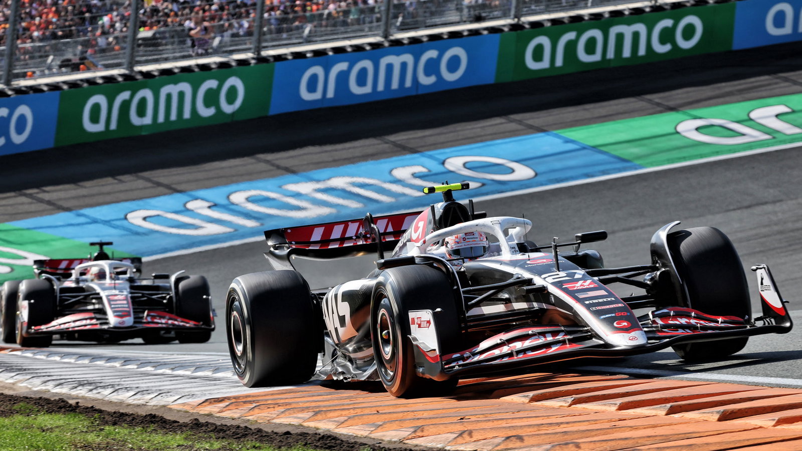 Haas' cars finished 11th and 18th in the Dutch GP 