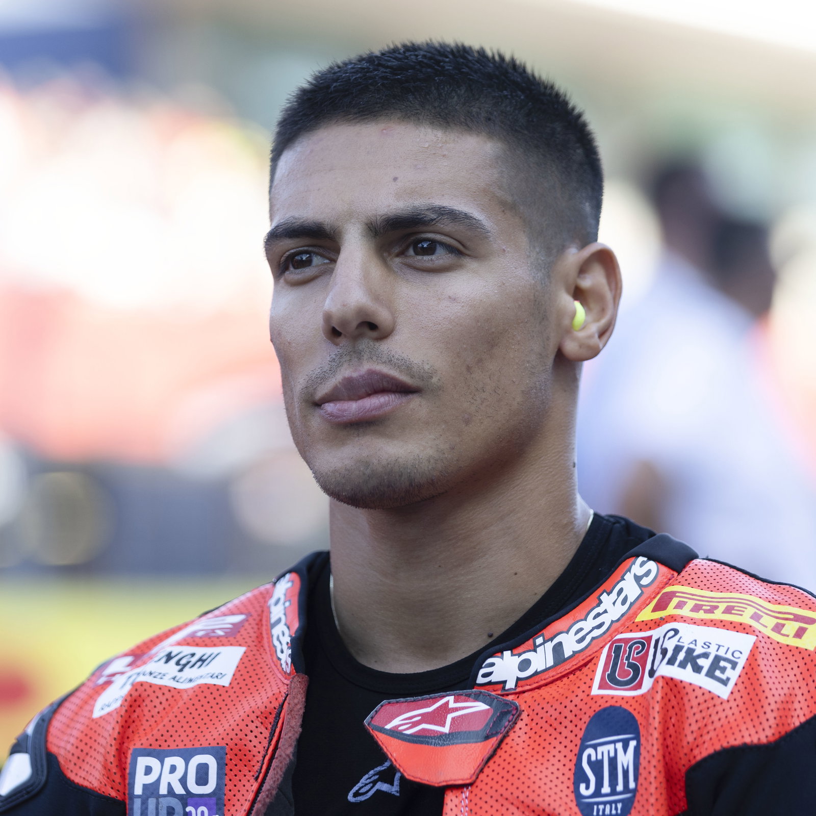 Michael Ruben Rinaldi, 2024 Portuguese WorldSBK, grid. Credit: Gold and Goose