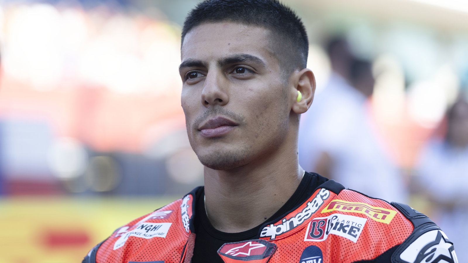 Michael Ruben Rinaldi, 2024 Portuguese WorldSBK, grid. Credit: Gold and Goose