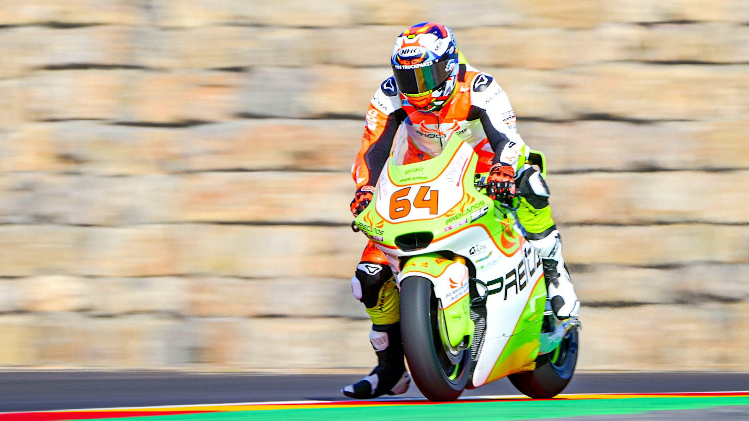 Bo Bendsneyder, Preicanos Racing, SAG, Aragon Moto2 [Gold & Goose]