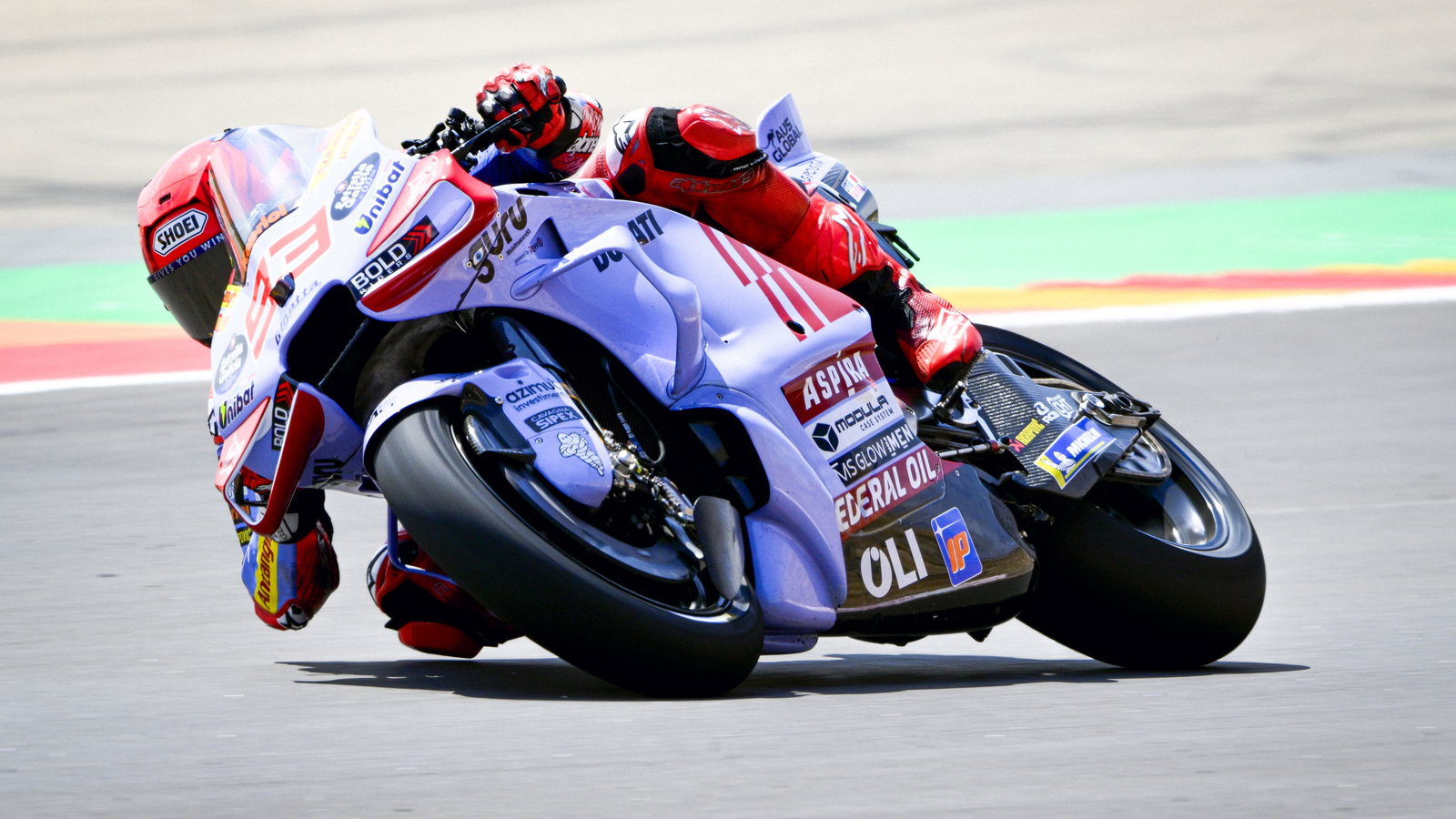 Marc Marquez, 2024 MotoGP Aragon Grand Prix. - Gold and Goose