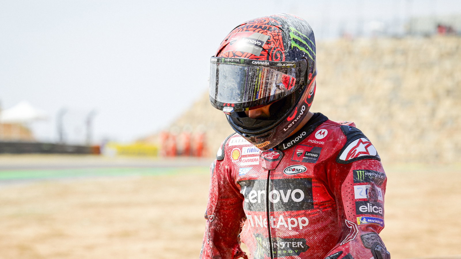 Francesco Bagnaia, 2024 MotoGP Aragon Grand Prix. Credit: Gold and Goose.