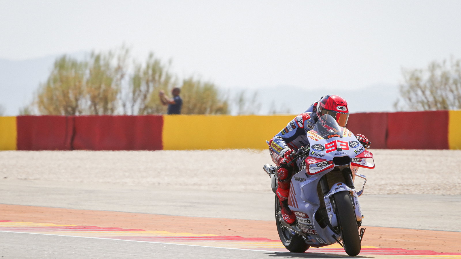 Marc Marquez, 2024 MotoGP Aragon Grand Prix. - Gold and Goose