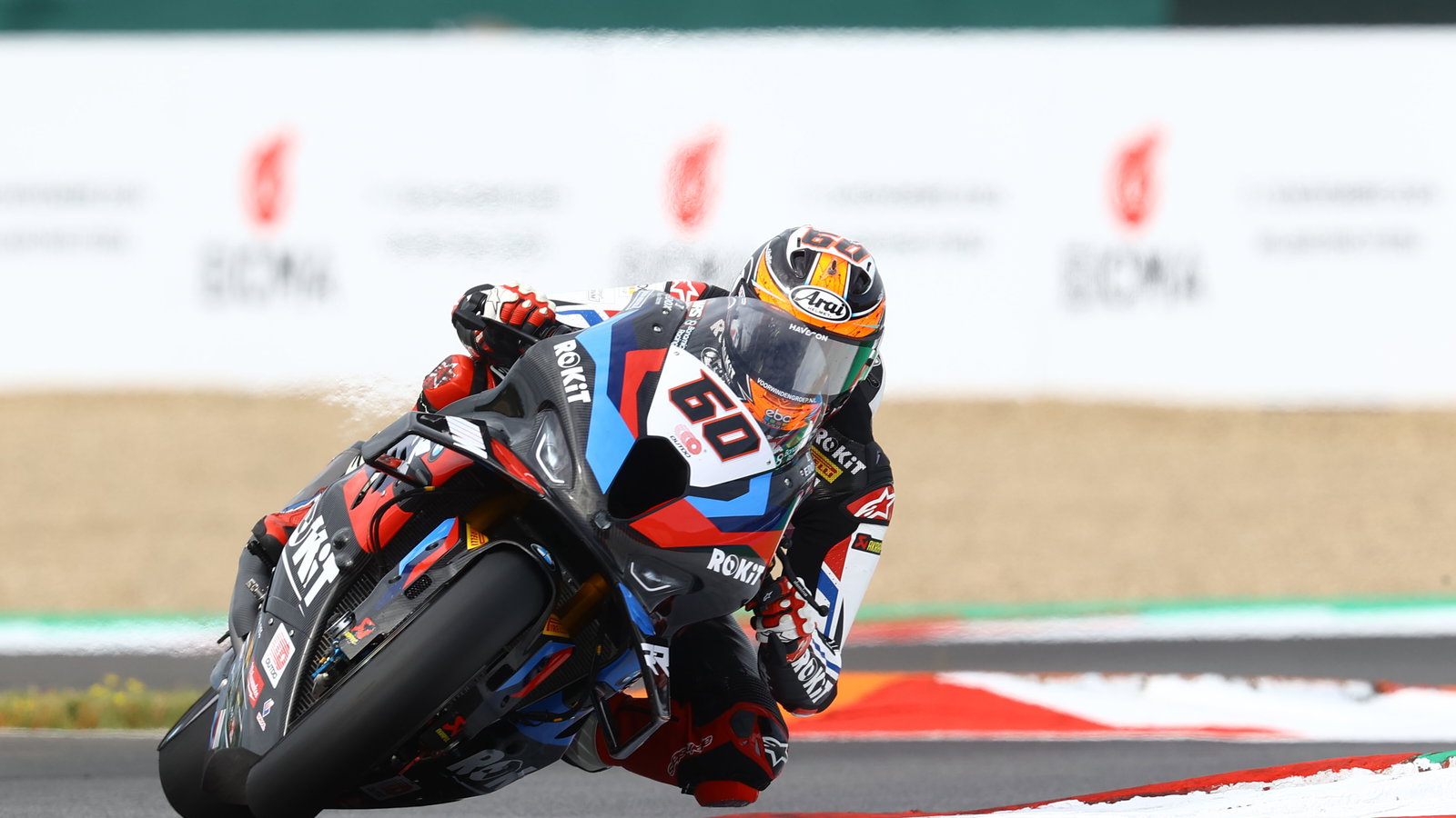 Michael van der Mark, 2024 French WorldSBK. - Gold and Goose