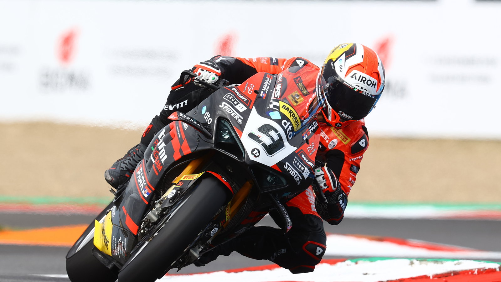 Danilo Petrucci, 2024 French WorldSBK. - Gold and Goose.