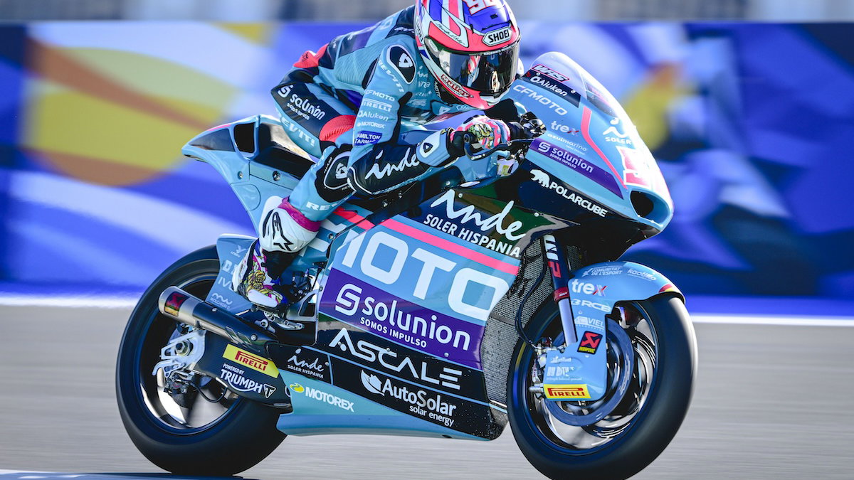 Jake Dixon, CFMoto Aspar Team, Kalex, 2024 Moto2, Misano, San Marino Moto2 [credit/ Gold & Goose]