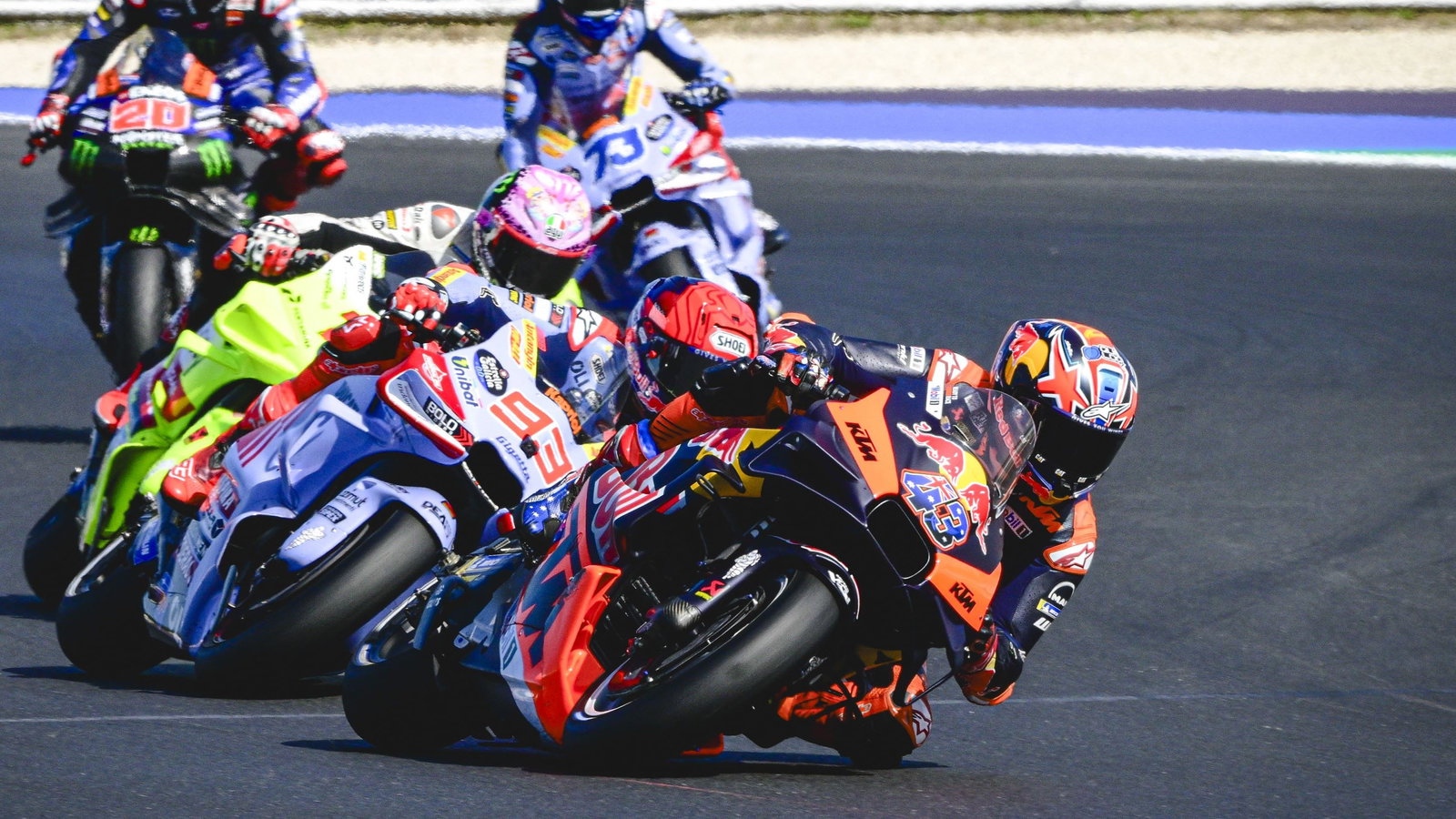 Jack Miller, Marc Marquez, 2024 San Marino MotoGP Sprint