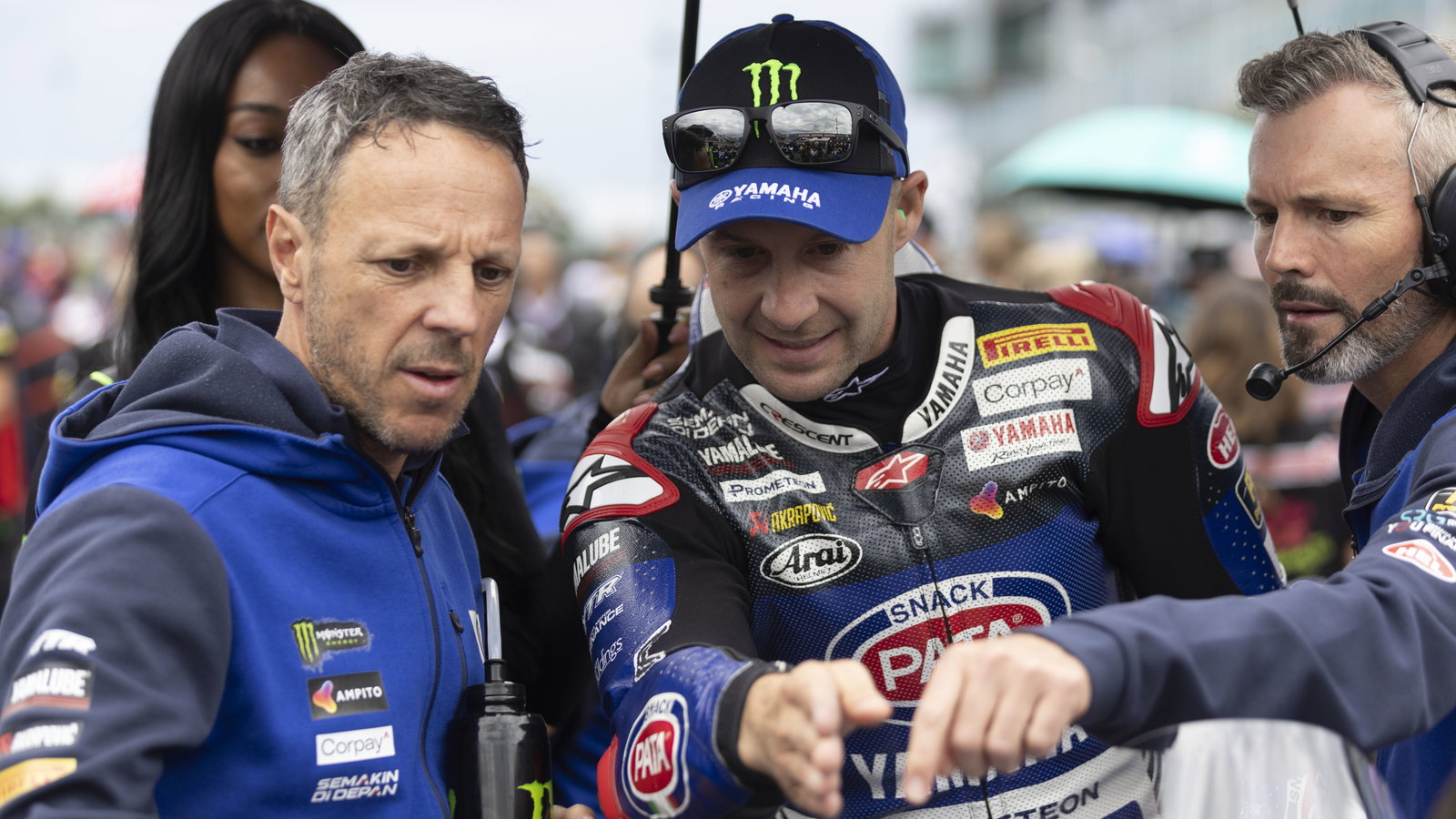 Jonathan Rea, Yamaha World Superbike team, France 2024