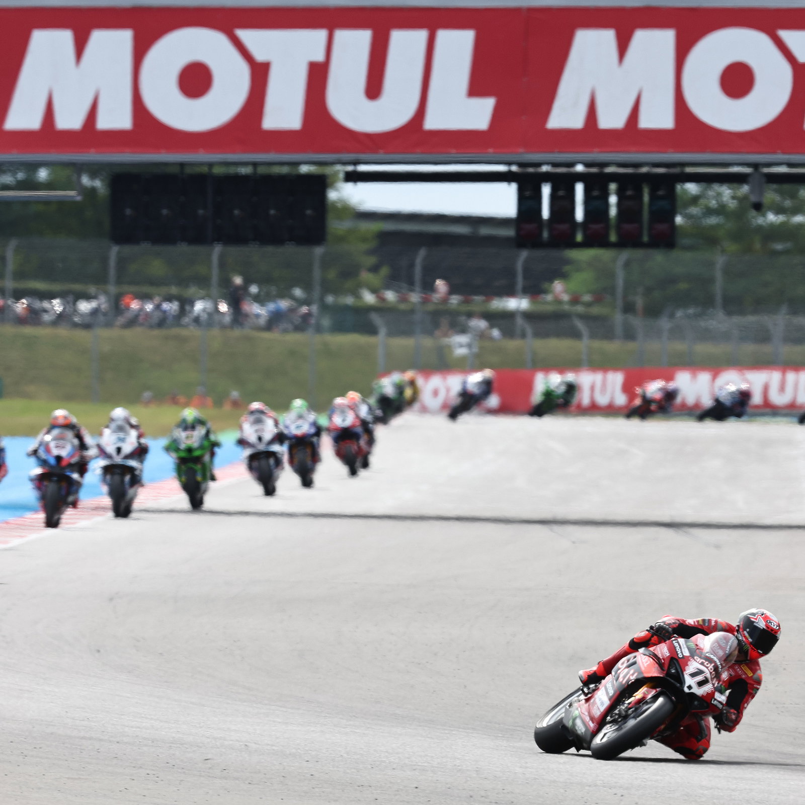 Nicolo Bulega, 2024 French WorldSBK. Credit: Gold and Goose.