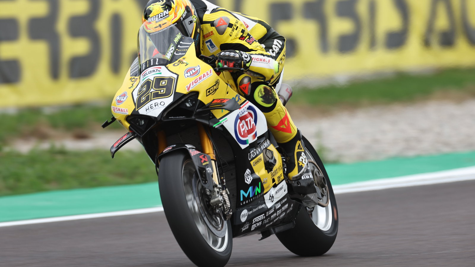 Andrea Iannone, 2024 Italian WorldSBK. - Gold and Goose