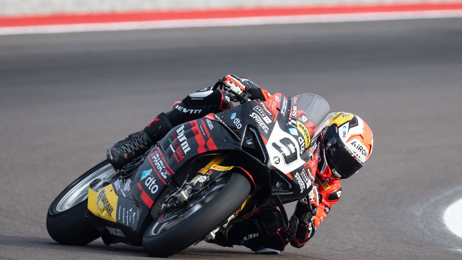 Danilo Petrucci, 2024 Italian WorldSBK. - Gold and Goose.