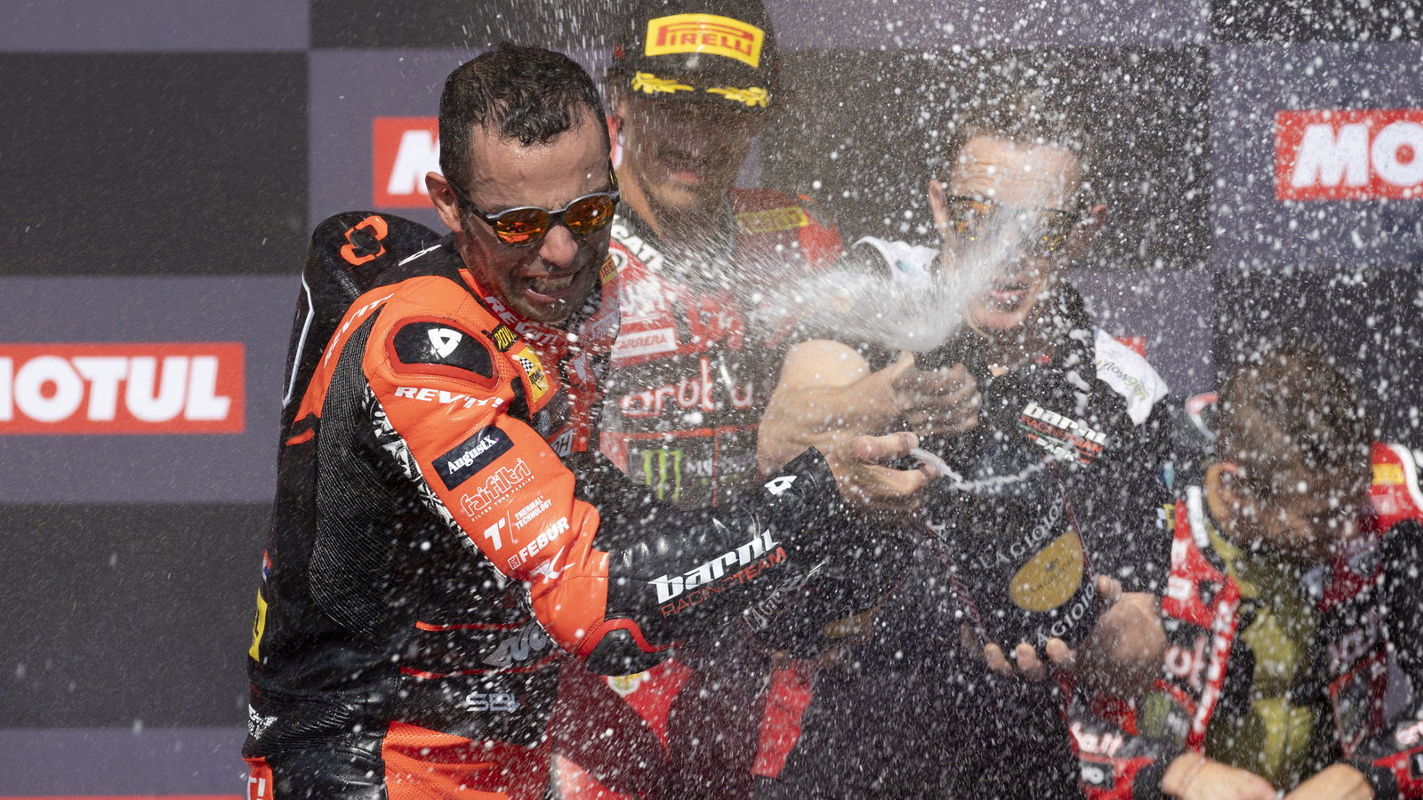 Danilo Petrucci, 2024 Italian WorldSBK. - Gold and Goose.