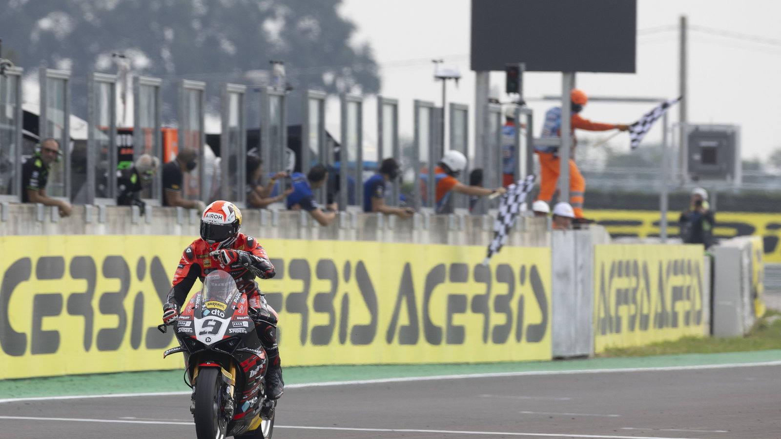 Danilo Petrucci, 2024 Italian WorldSBK. - Gold and Goose.