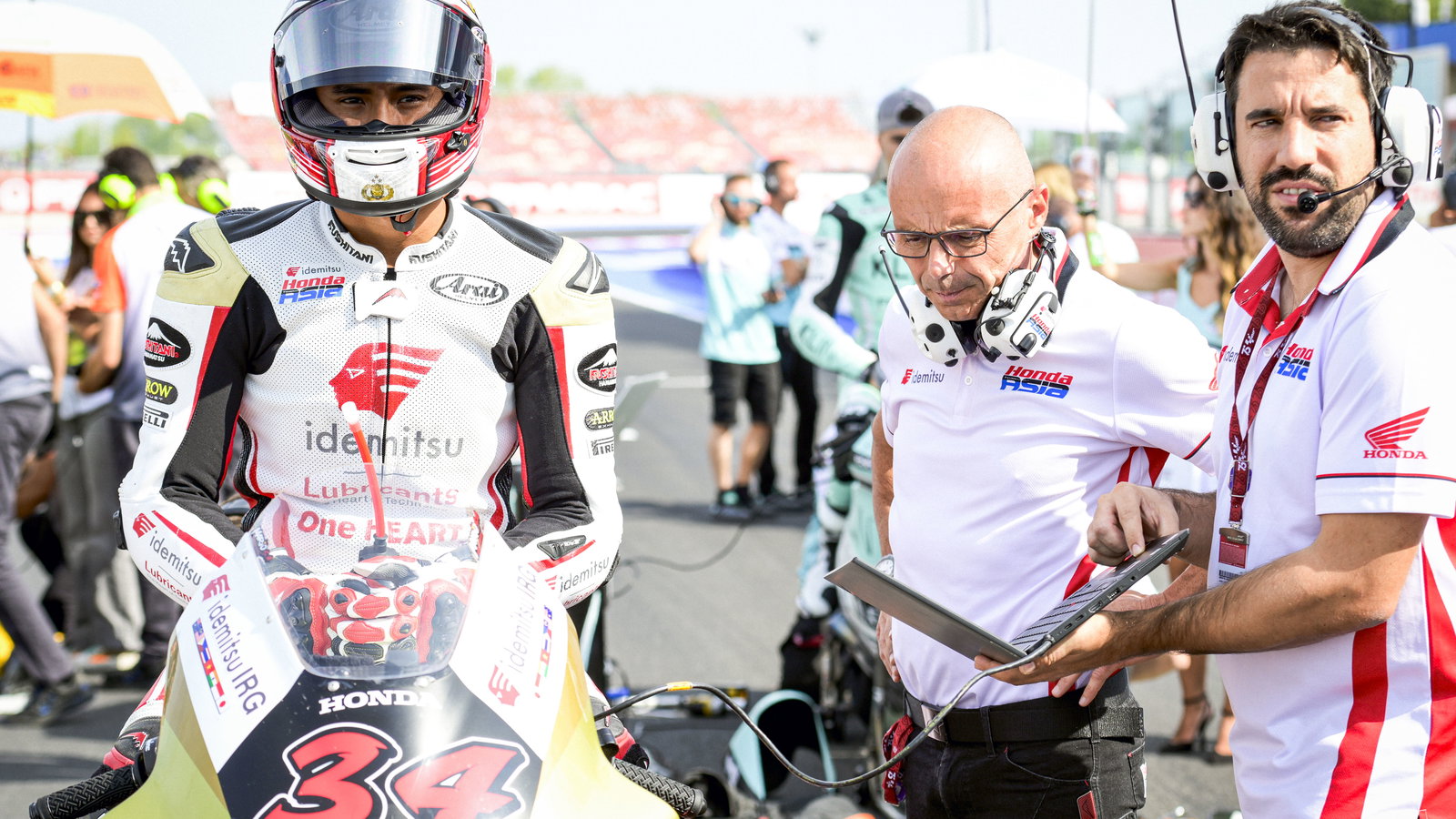 Mario Aji, Honda Team Asia, Grand Prix Emilia Romagna