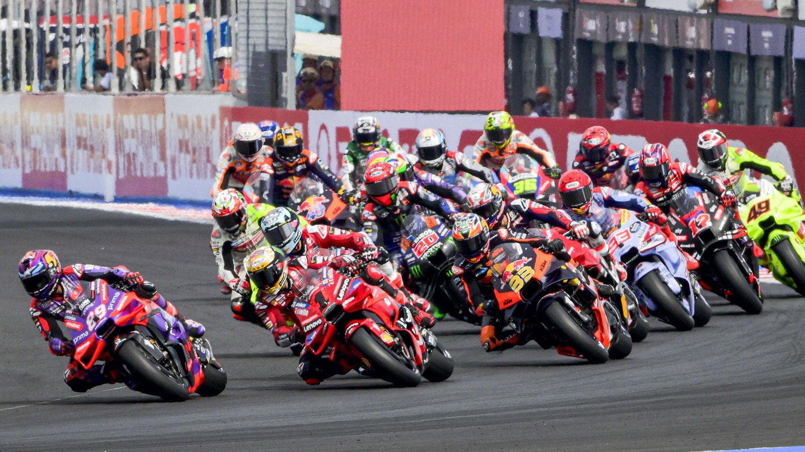Start, 2024 Emilia Romagna MotoGP