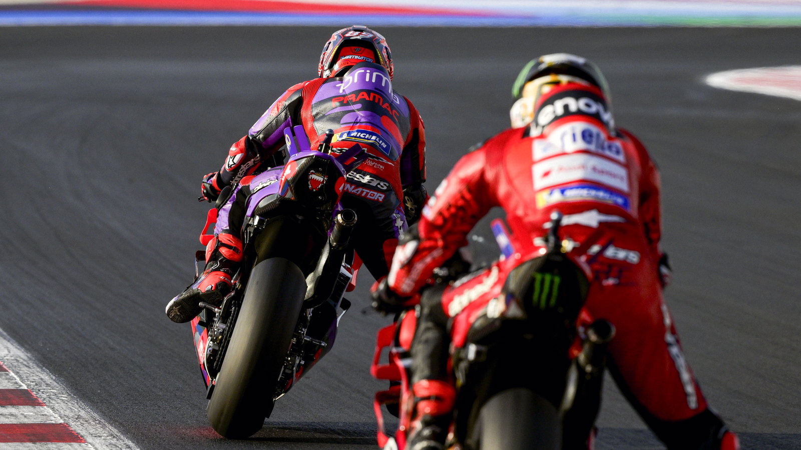 Jorge Martin, Enea Bastianini, 2024 Emilia Romagna MotoGP