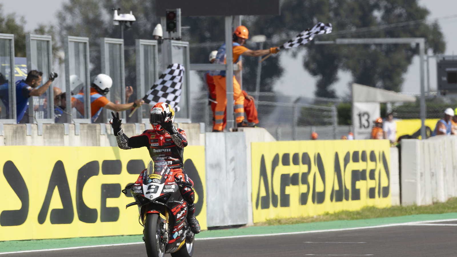 Danilo Petrucci, 2024 Italian WorldSBK. - Gold and Goose.