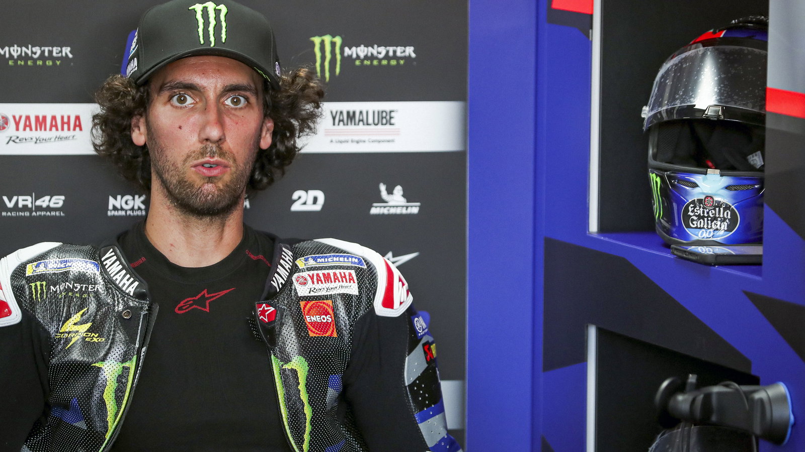 Alex Rins, Yamaha MotoGP team, 2024 Indonesia MotoGP