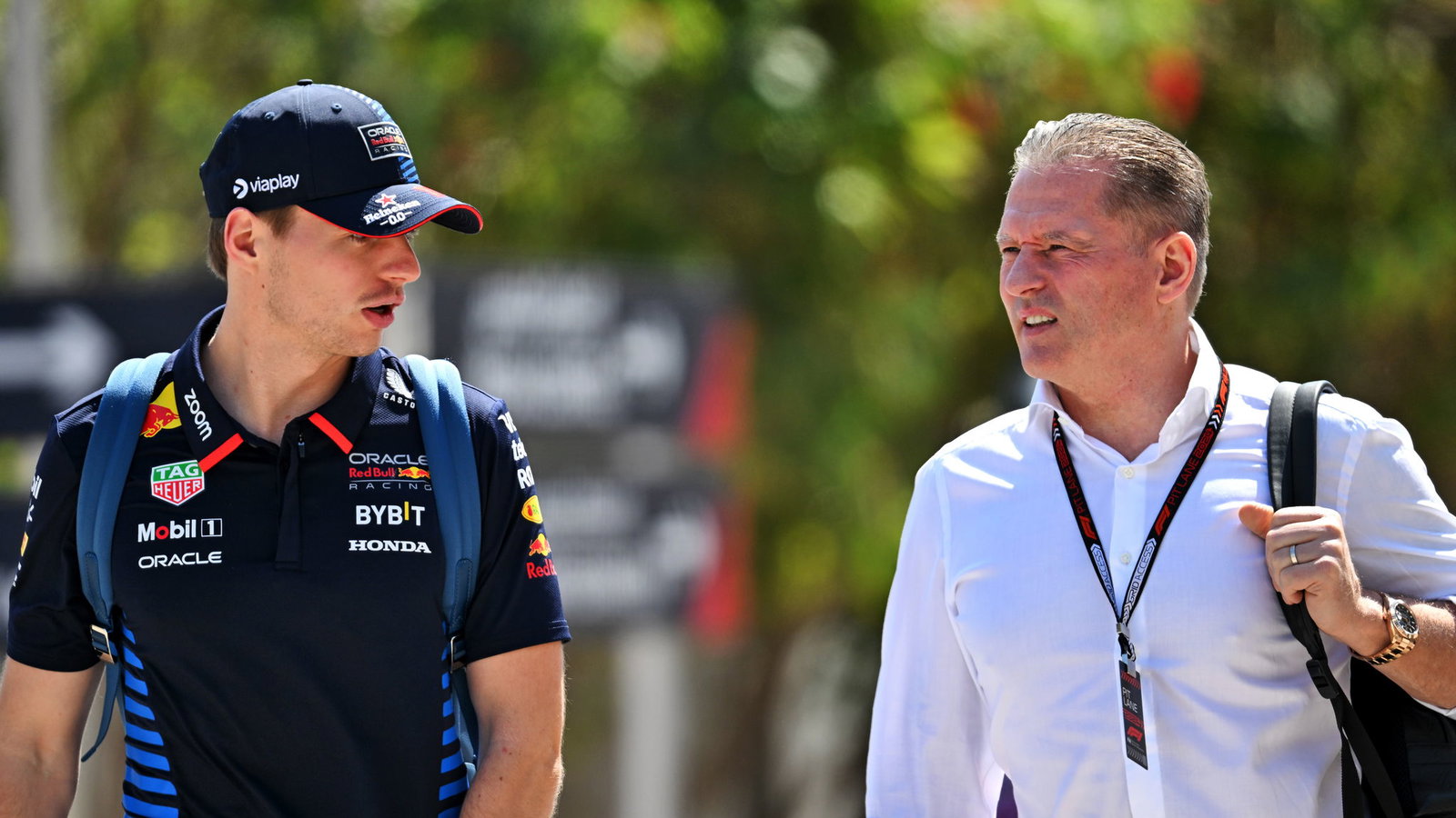 Max and Jos Verstappen