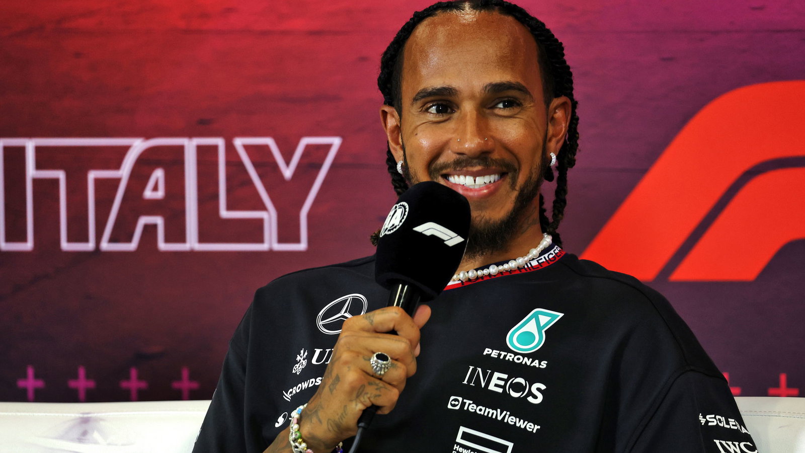Lewis Hamilton, Mercedes F1 team, 2024 Italian GP