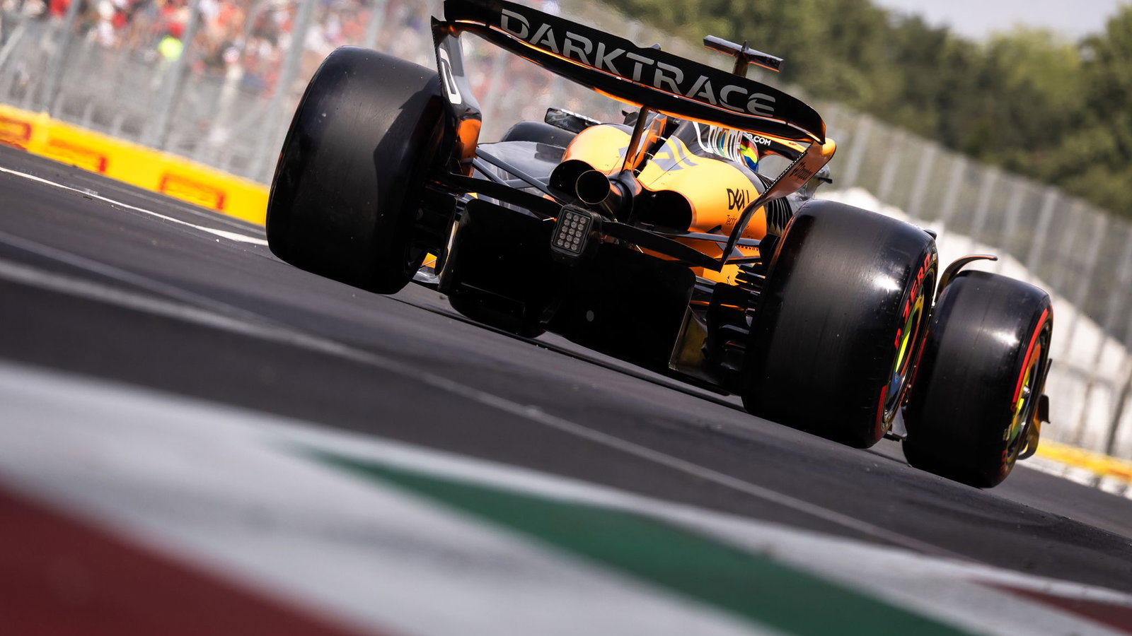 McLaren on track at Monza