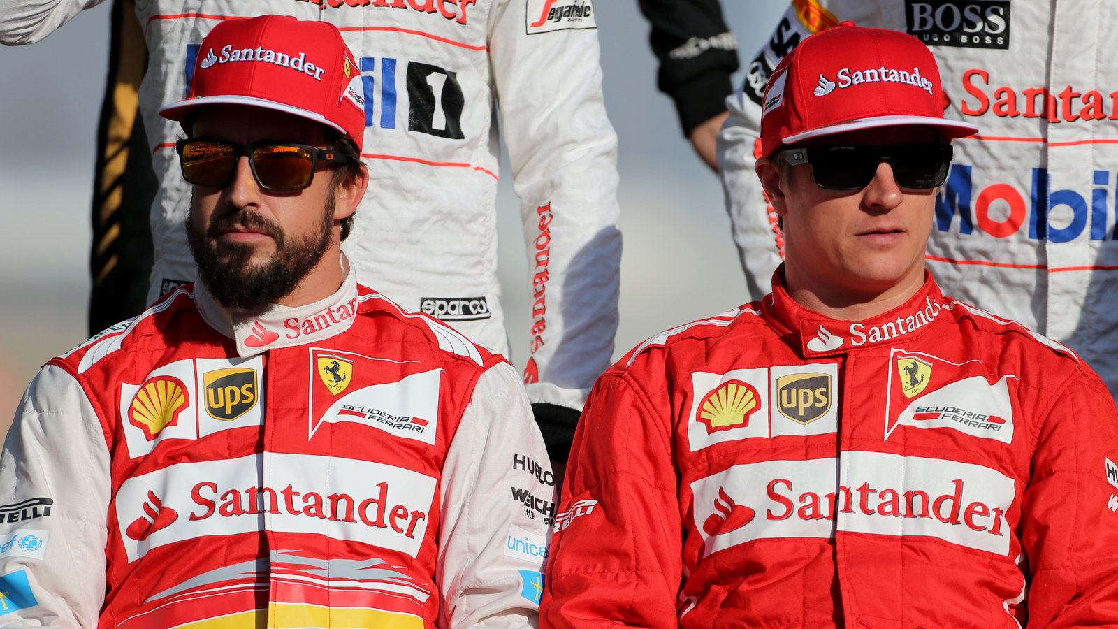 Fernando Alonso, Kimi Raikkonen