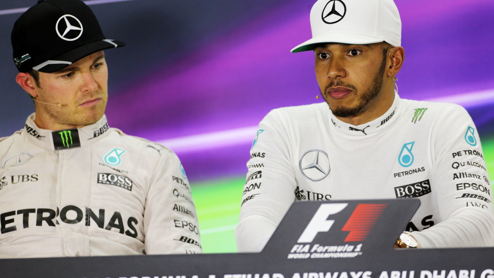 Rosberg, Hamilton