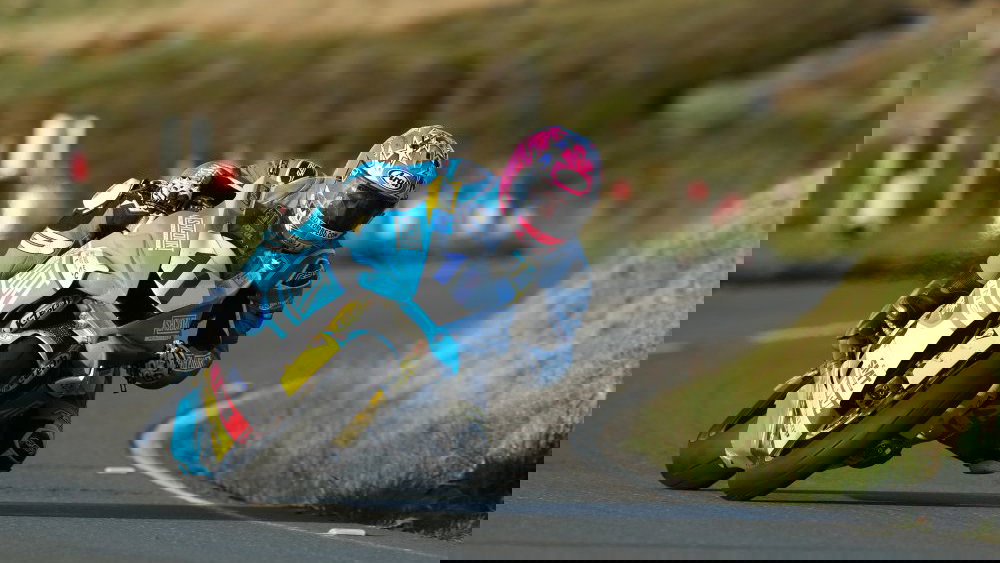 Lee Johnston, 2019 Isle of Man TT, Supersport. Credit: Isle of Man TT.