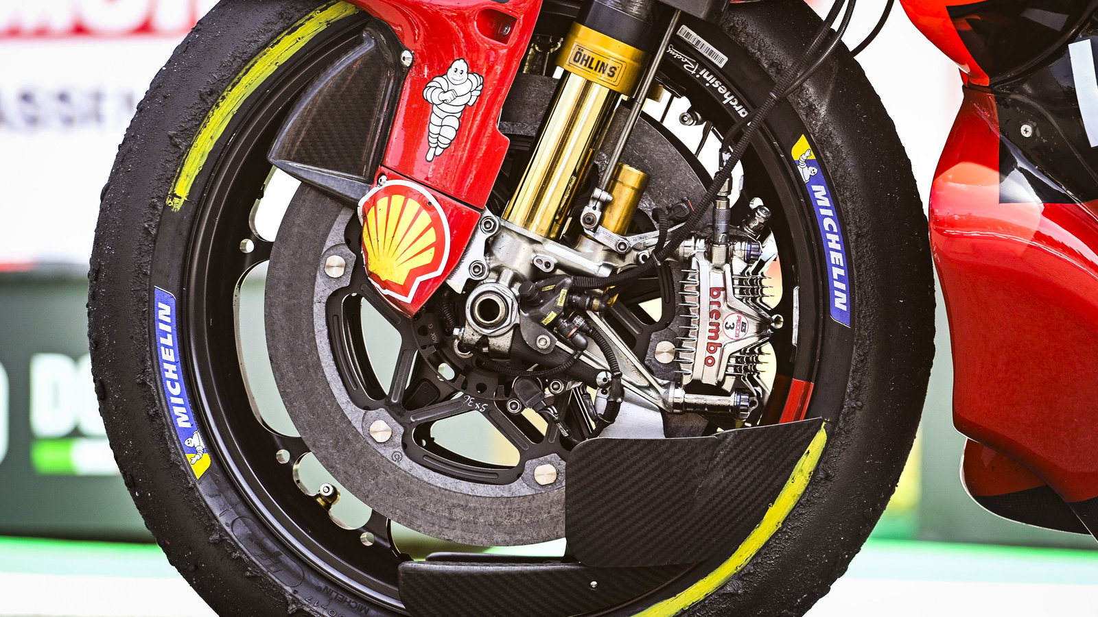 Ducati MotoGP front wheel, 2024 MotoGP Dutch TT. Credit: Gold and Goose.