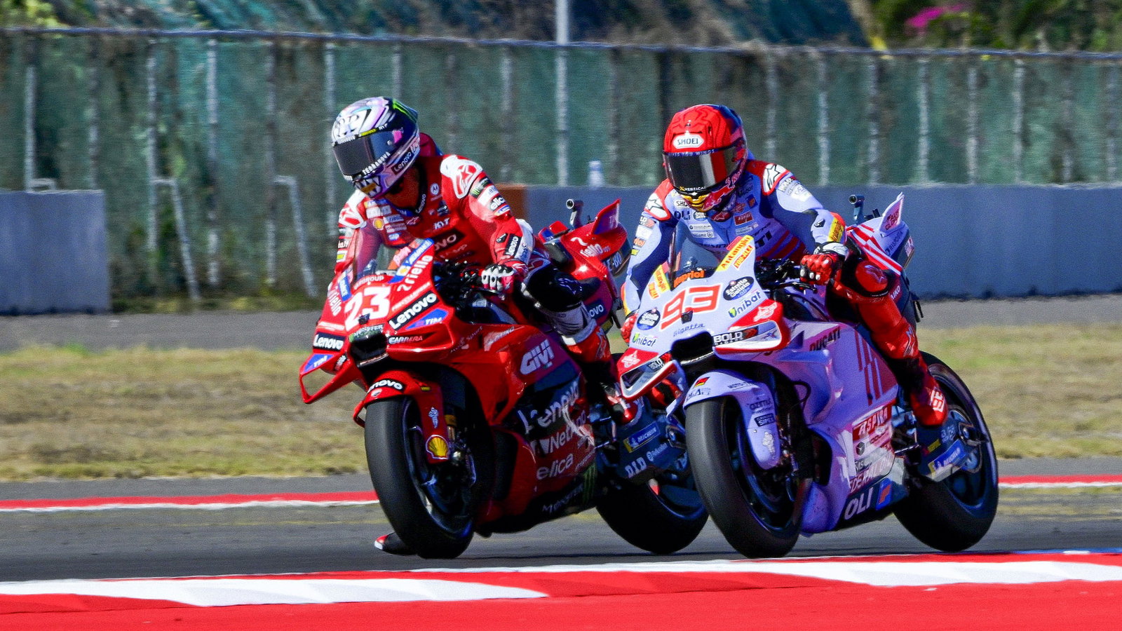 Enea Bastianini, Marc Marquez, 2024 Indonesian MotoGP