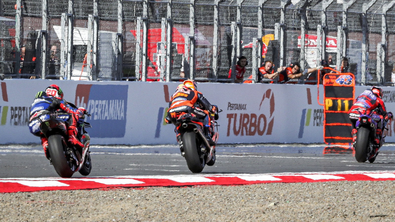 Quartararo, Miller, Morbidelli, 2024 Indonesian MotoGP Sprint