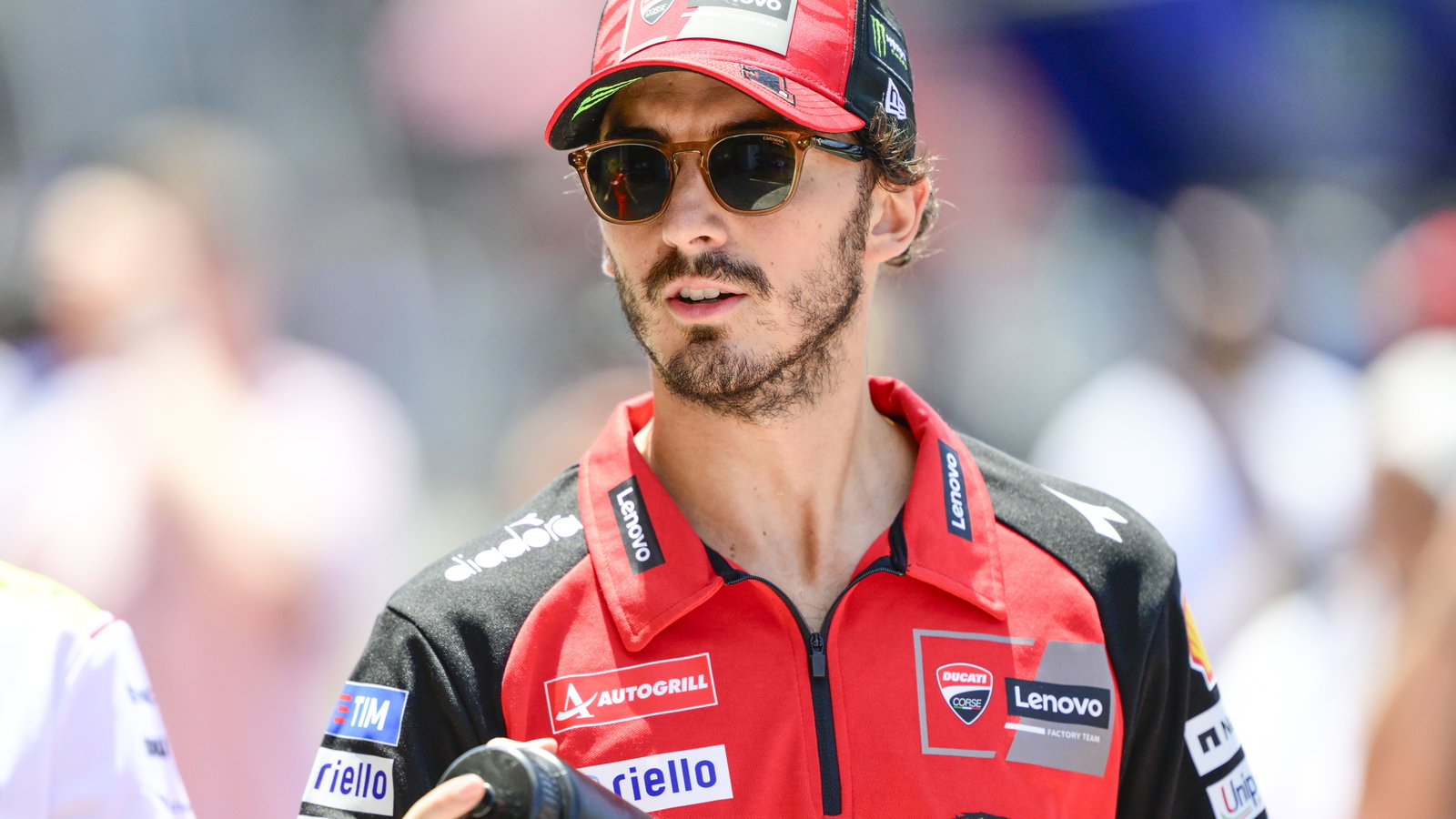 Francesco Bagnaia, 2024 MotoGP Indonesian Grand Prix. Credit: Gold and Goose.