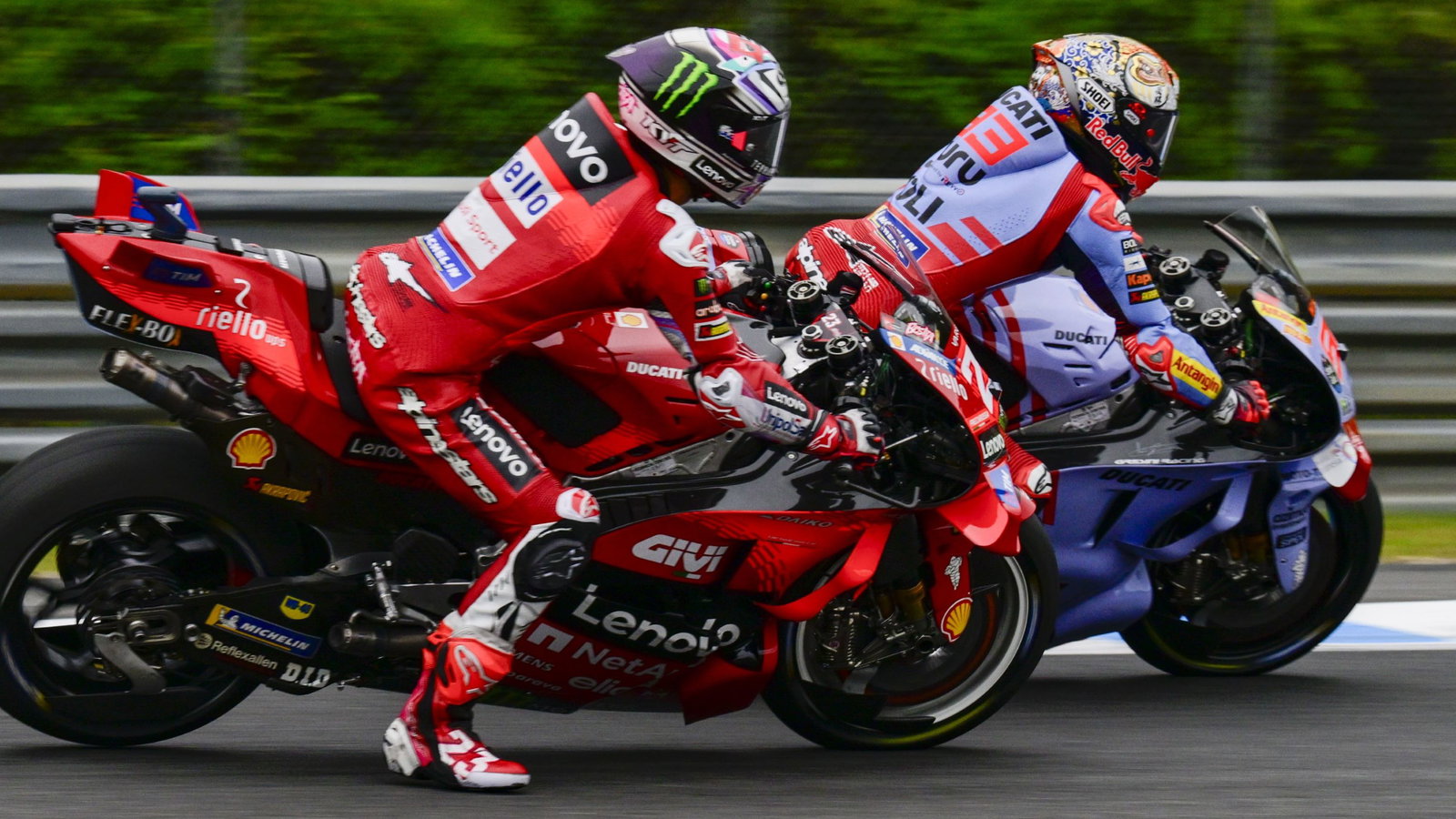 Enea Bastianini, Marc Marquez, 2024 Japanese MotoGP