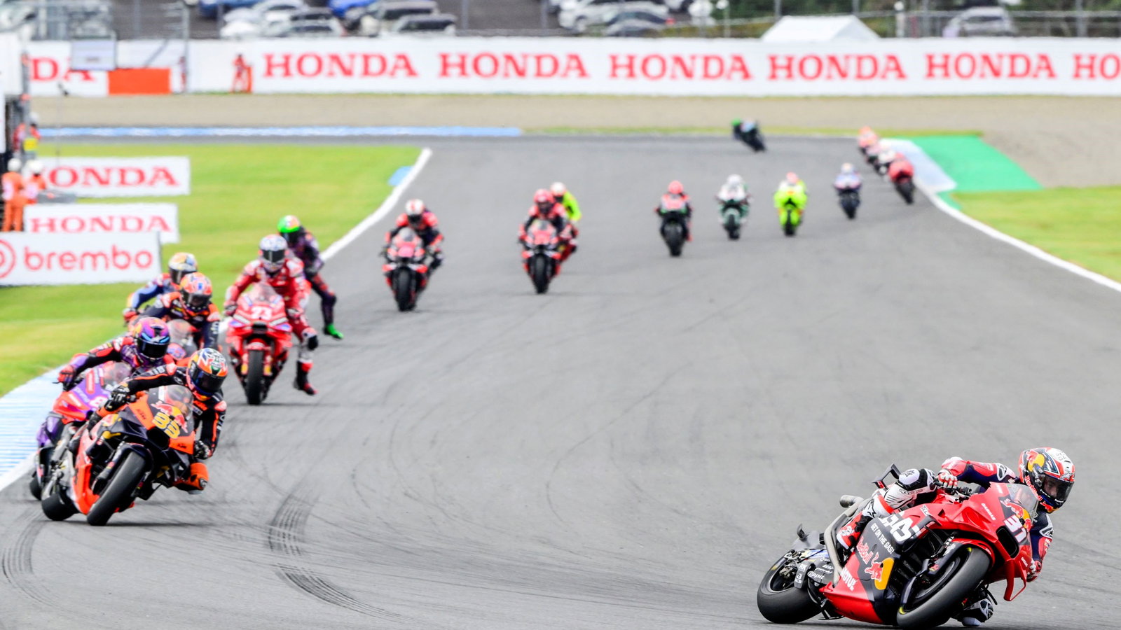 Pedro Acosta, Brad Binder, 2024 Japanese MotoGP