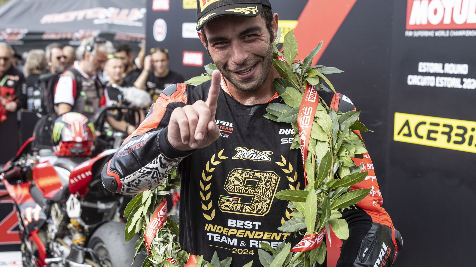 Danilo Petrucci, 2024 Estoril WorldSBK. Credit: Gold and Goose.