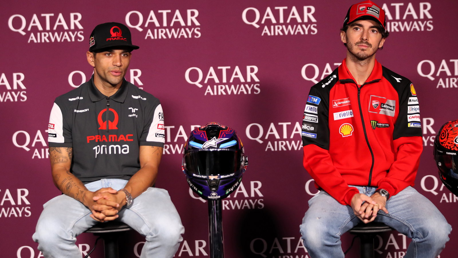 Jorge Martin, Francesco Bagnaia, 2024 Australian MotoGP