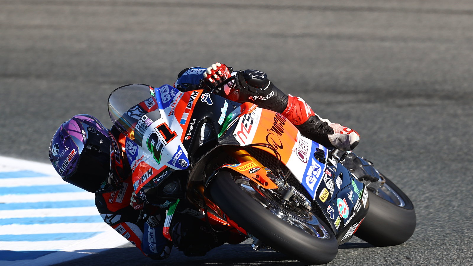 Michael Ruben Rinaldi, 2024 Spanish WorldSBK. Credit: Gold and Goose