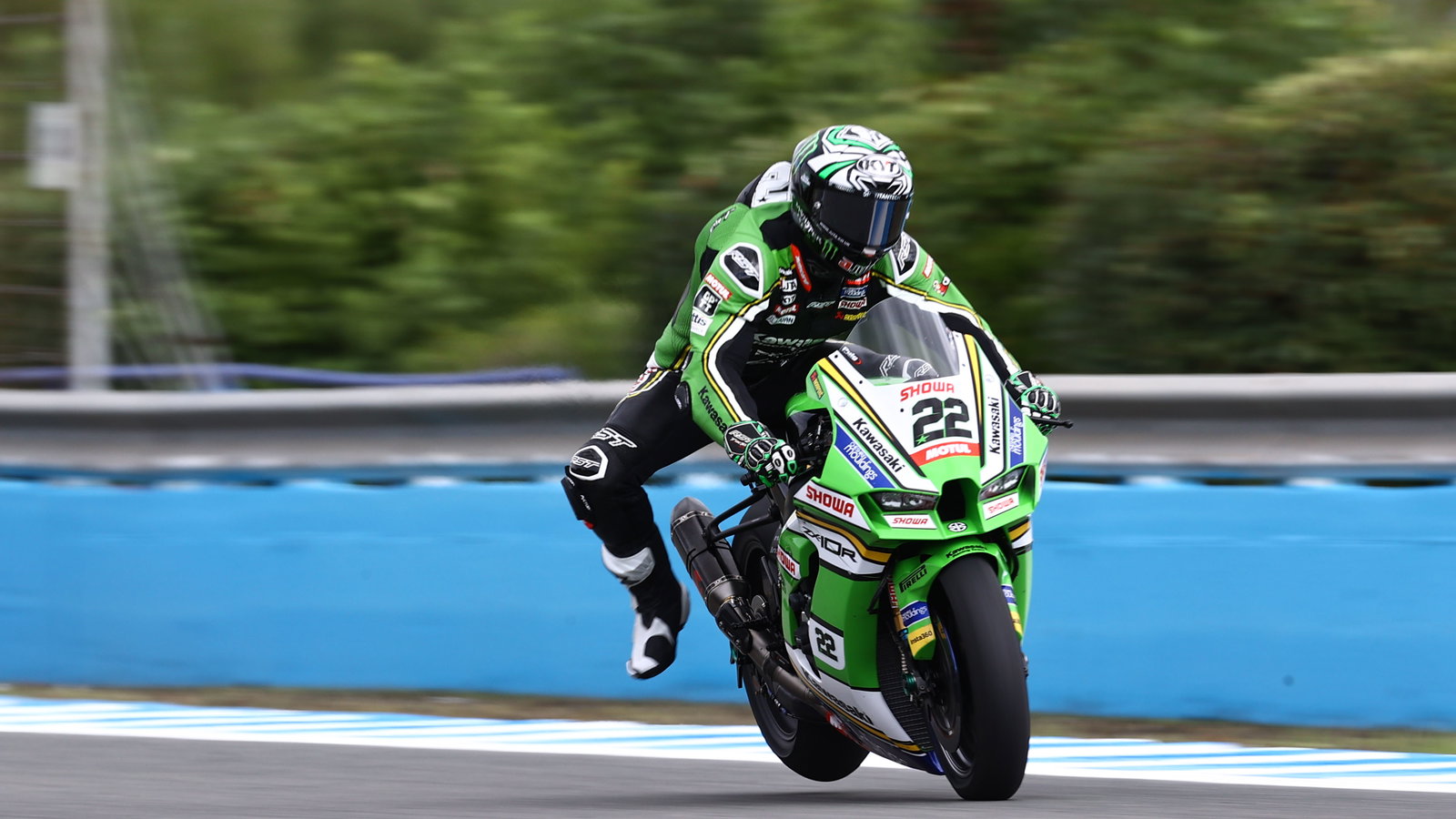 Alex Lowes, 2024 Spanish WorldSBK. Credit: Gold and Goose.