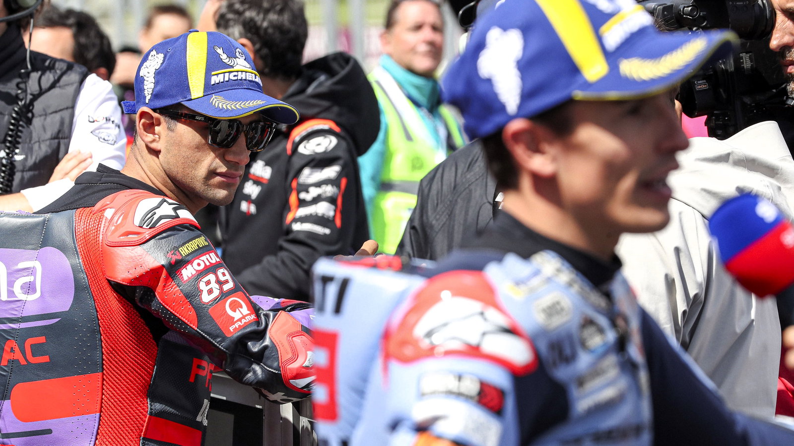 Jorge Martin, Marc Marquez, 2024 Australian MotoGP qualifying