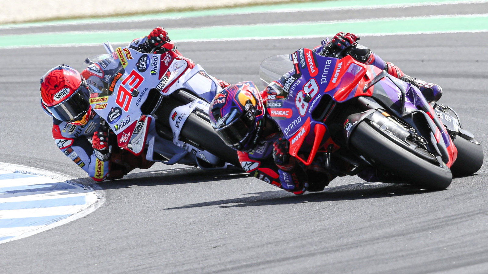 Jorge Martin, Marc Marquez, 2024 Australian MotoGP