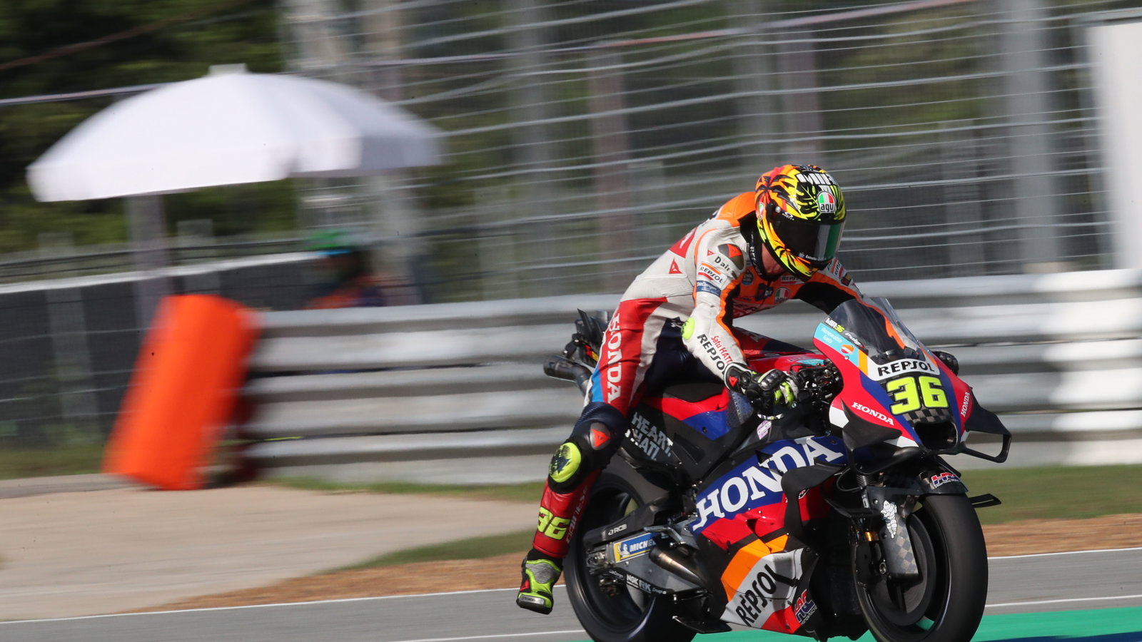 Joan Mir, 2024 MotoGP Thai Grand Prix. Credit: Gold and Goose.